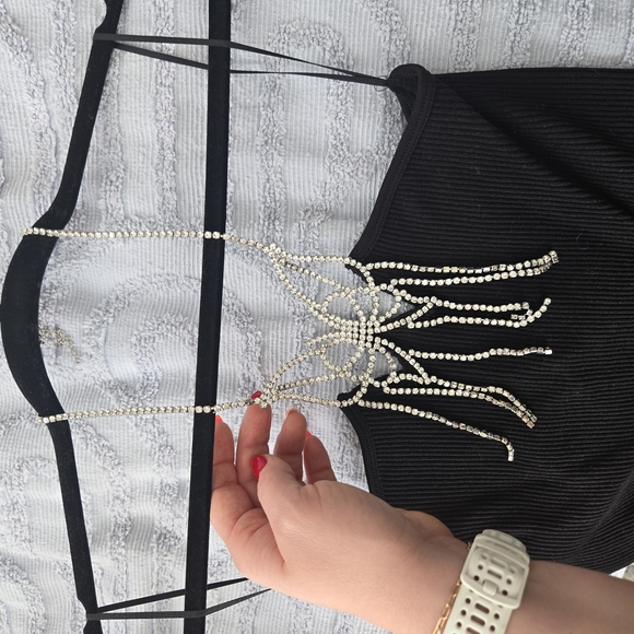 Butterfly Rhinestone Top - Picture 7 of 7